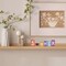 Set of 6 Wooden Summer Sign Letter Blocks – Rustic Farmhouse Table Decor for Tiered Tray, Shelf, Desk & Mantel Home Decoration